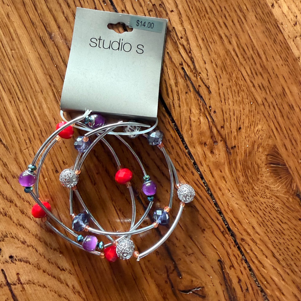 Bracelet With Red And Purple Beads Make Bundles To Reduce Price And Shipping